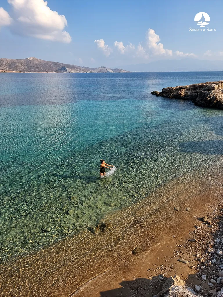 Sailing Dodecanese Plati Beach - 5