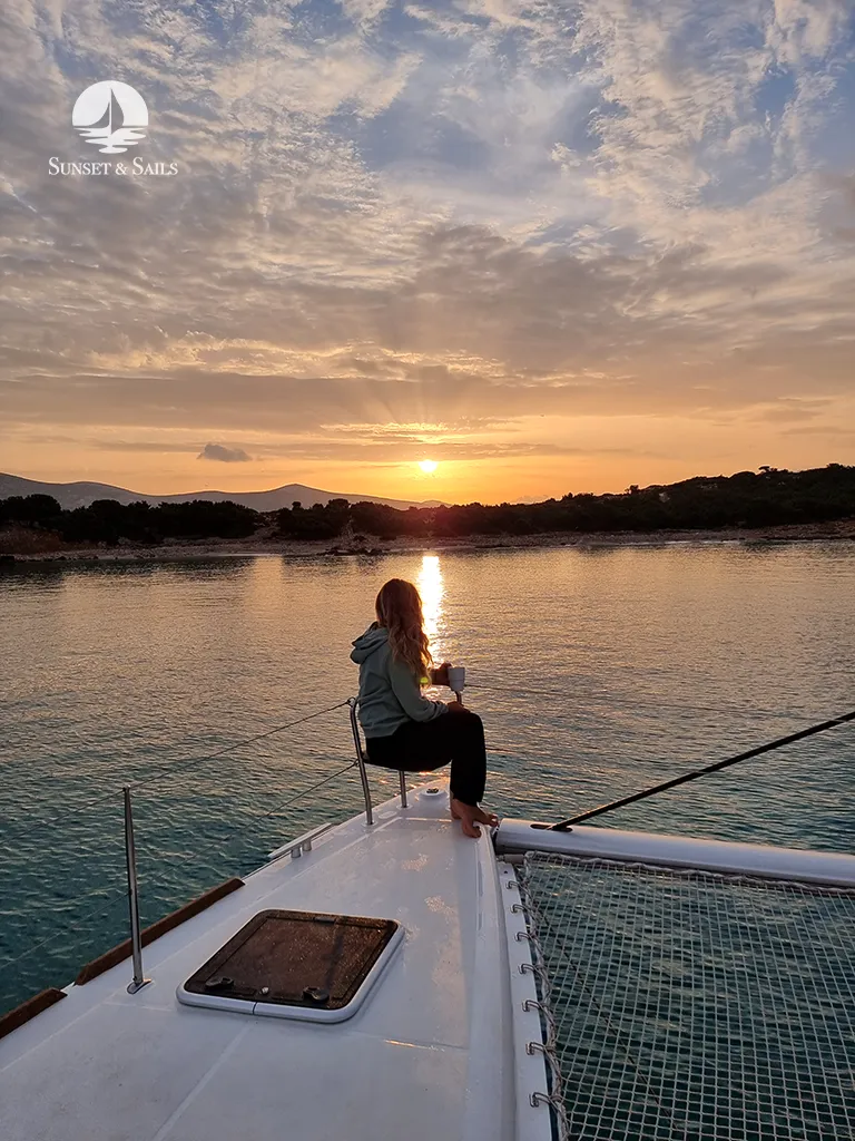 Sailing Dodecanese Plati Beach - sunrise 2