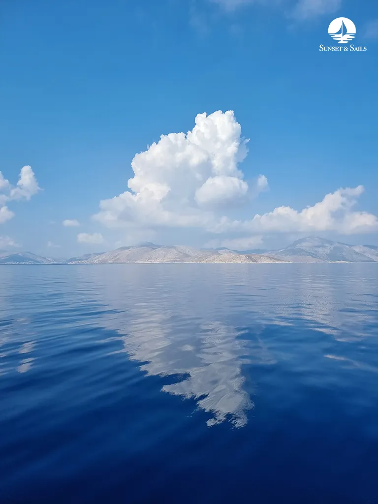 sailing Greece - calm sea