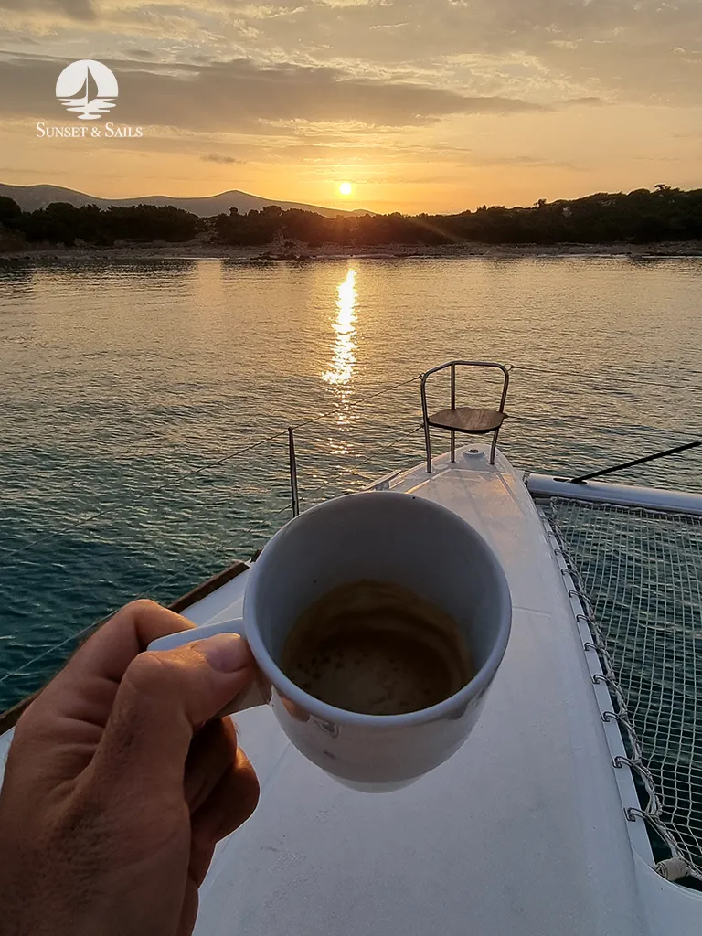 Sailing Dodecanese Plati Beach - sunrise 2