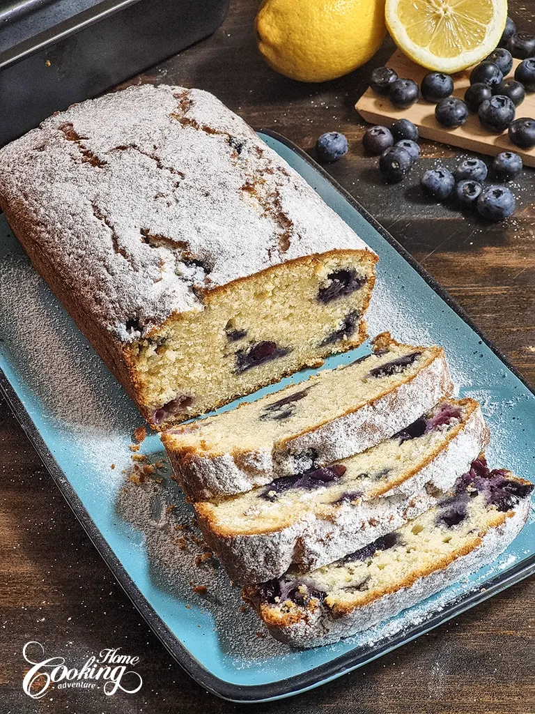 Blueberry Lemon Pound Cake