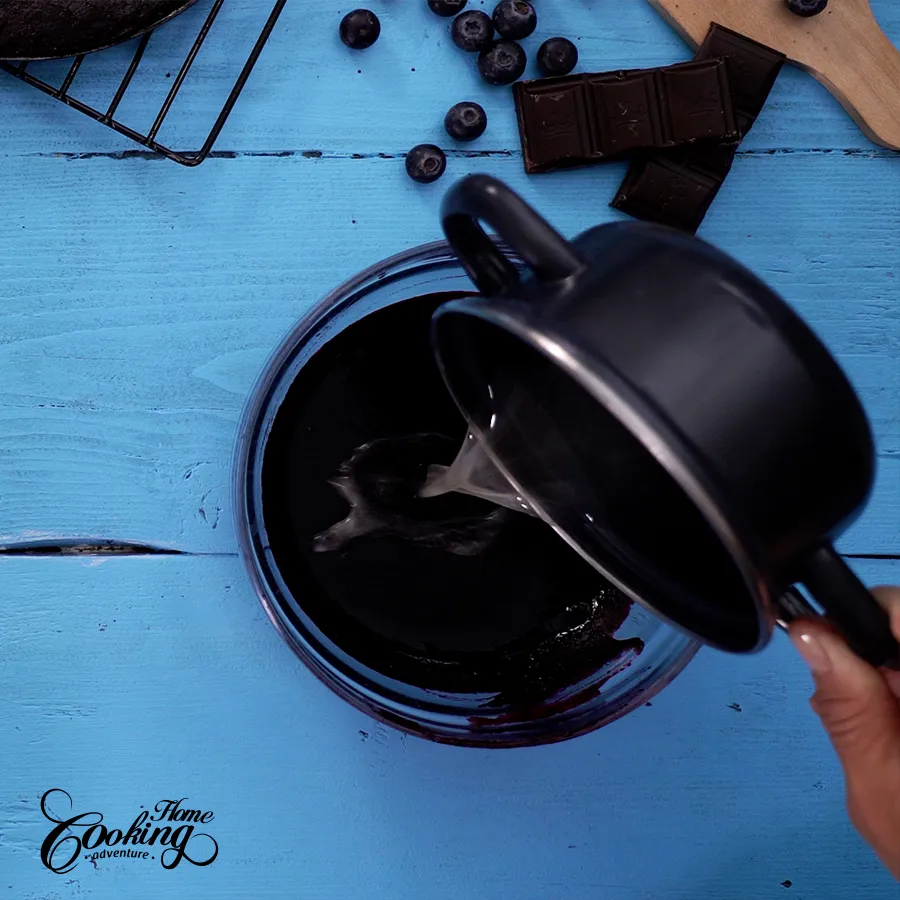 Blueberry Mousse - step 1