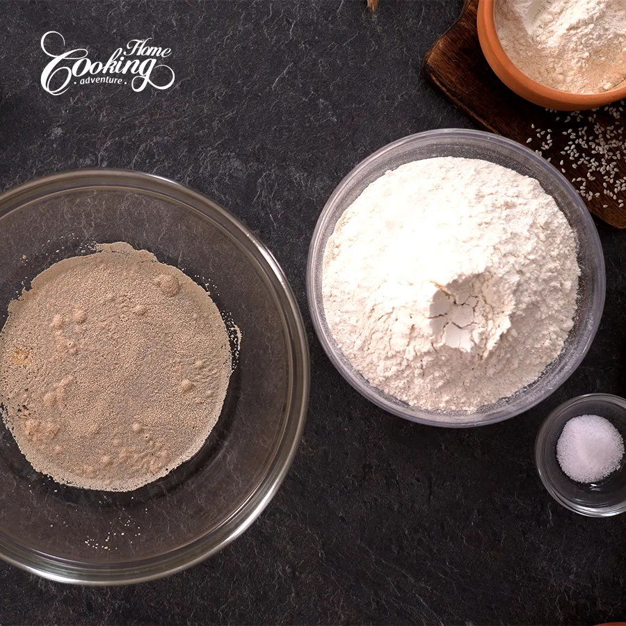 dissolve yeast in water