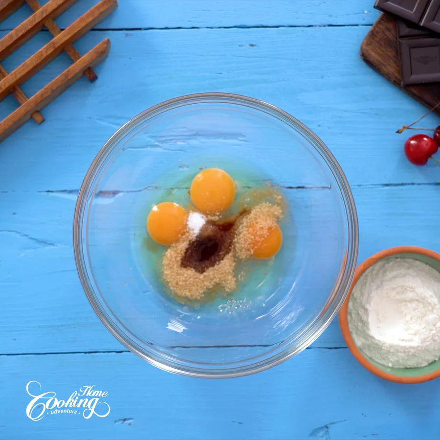 Chocolate Dutch Baby Pancake - step2