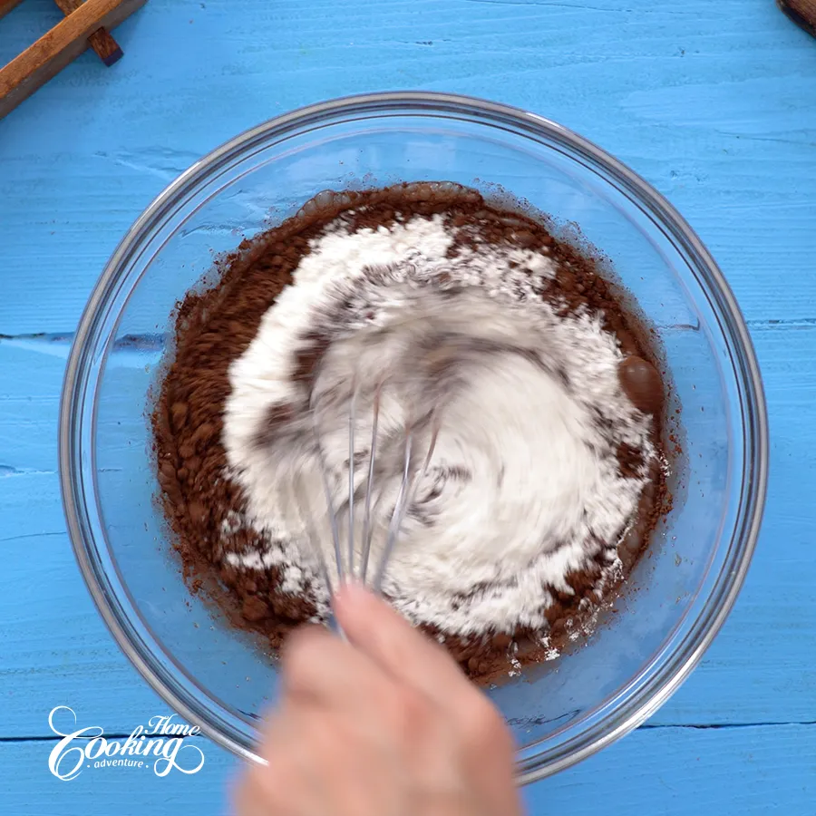 Chocolate Dutch Baby Pancake - step3