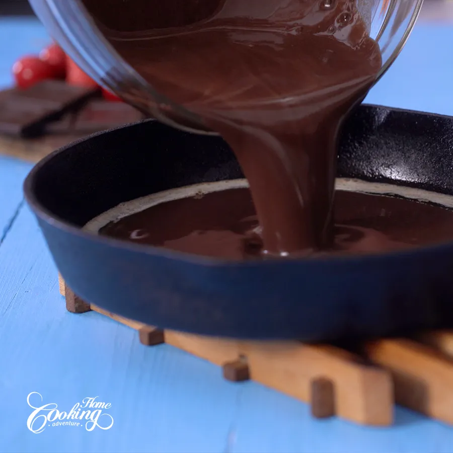 Chocolate Dutch Baby Pancake - step6