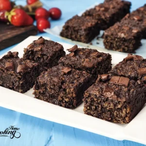 Healthy Oatmeal Brownies