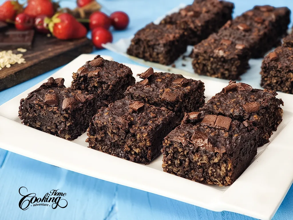 Healthy Oatmeal Brownies