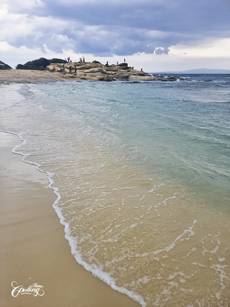 Visiting Sithonia, Karydi Beach 1