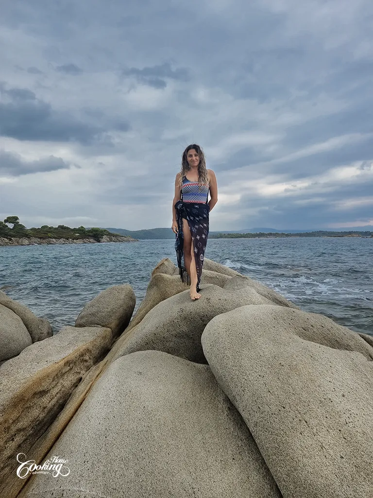 Visiting Sithonia, Karydi Beach 4