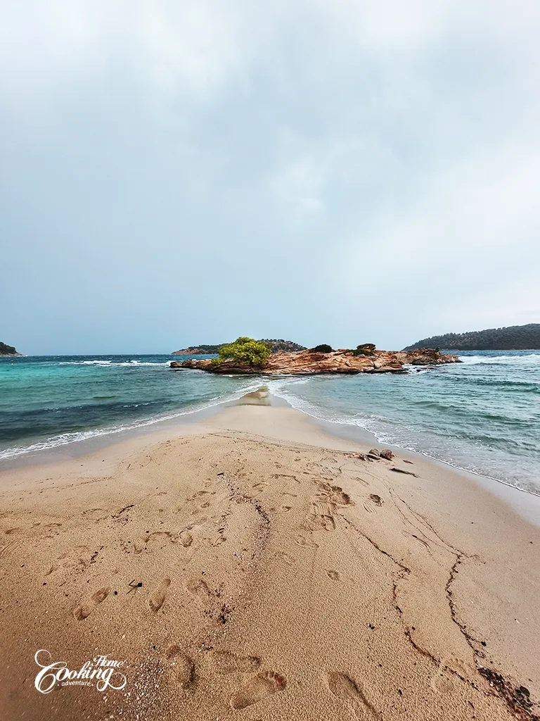Visiting Sithonia, Lagonisi Beach 2