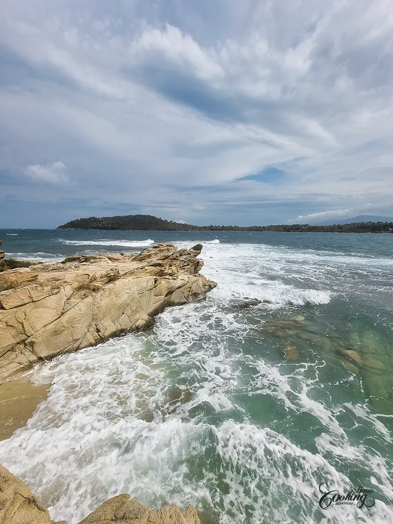 Visiting Sithonia, Lagonisi Beach 5