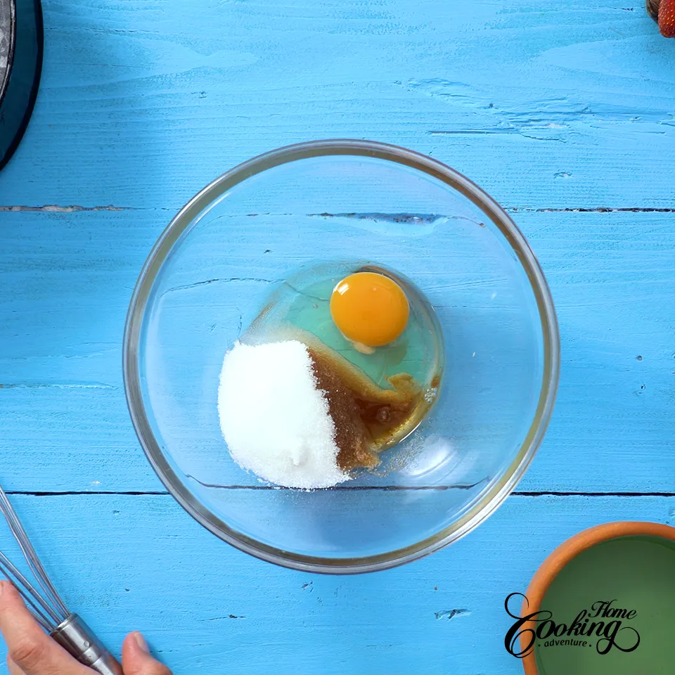 Neapolitan Ice Cream Cake- preparing brownie