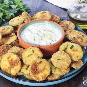 Crispy Baked Zucchini Chips