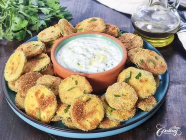 Crispy Baked Zucchini Chips