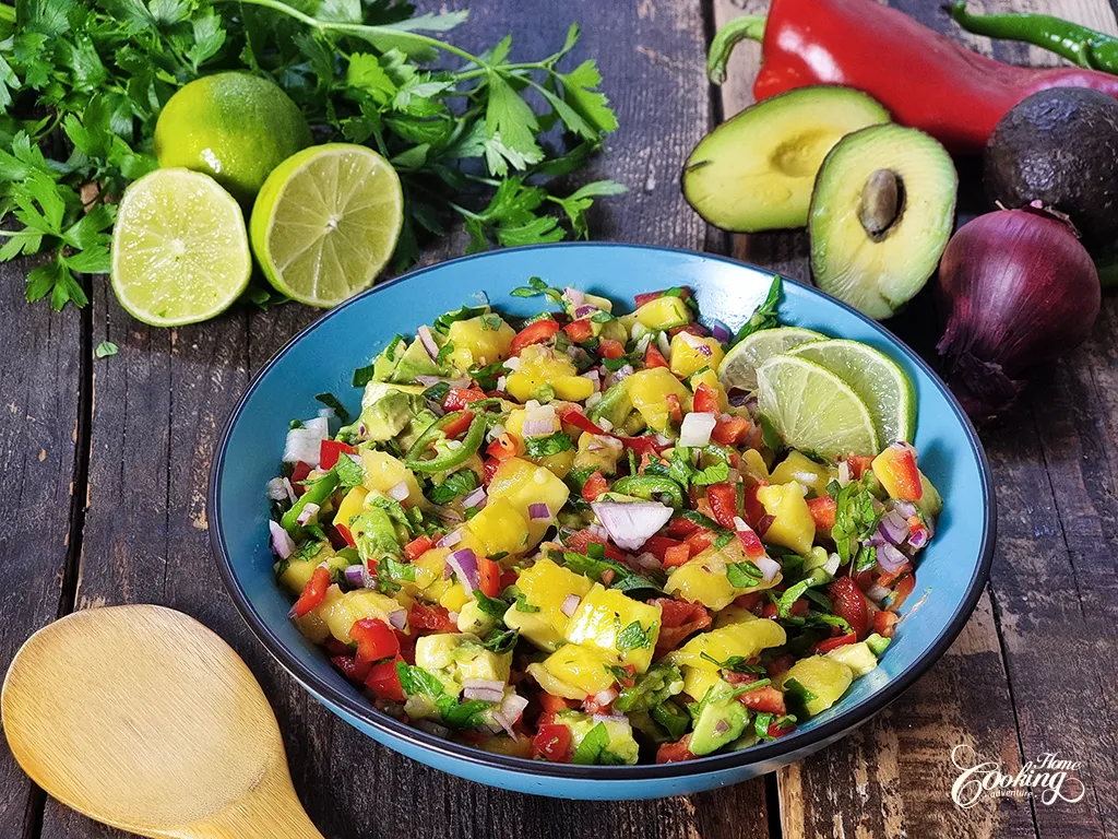 Mango and Avocado Salsa