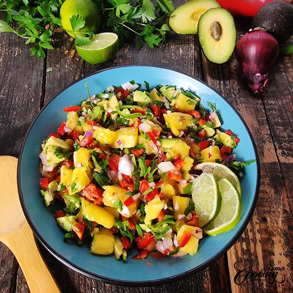 mix the salsa until well combined