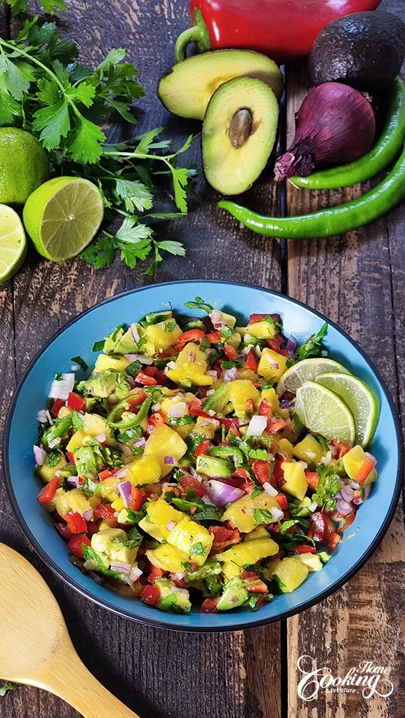 mango and avocado salsa