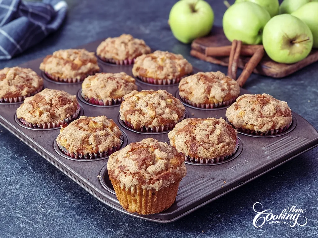 Apple Crumble Muffins