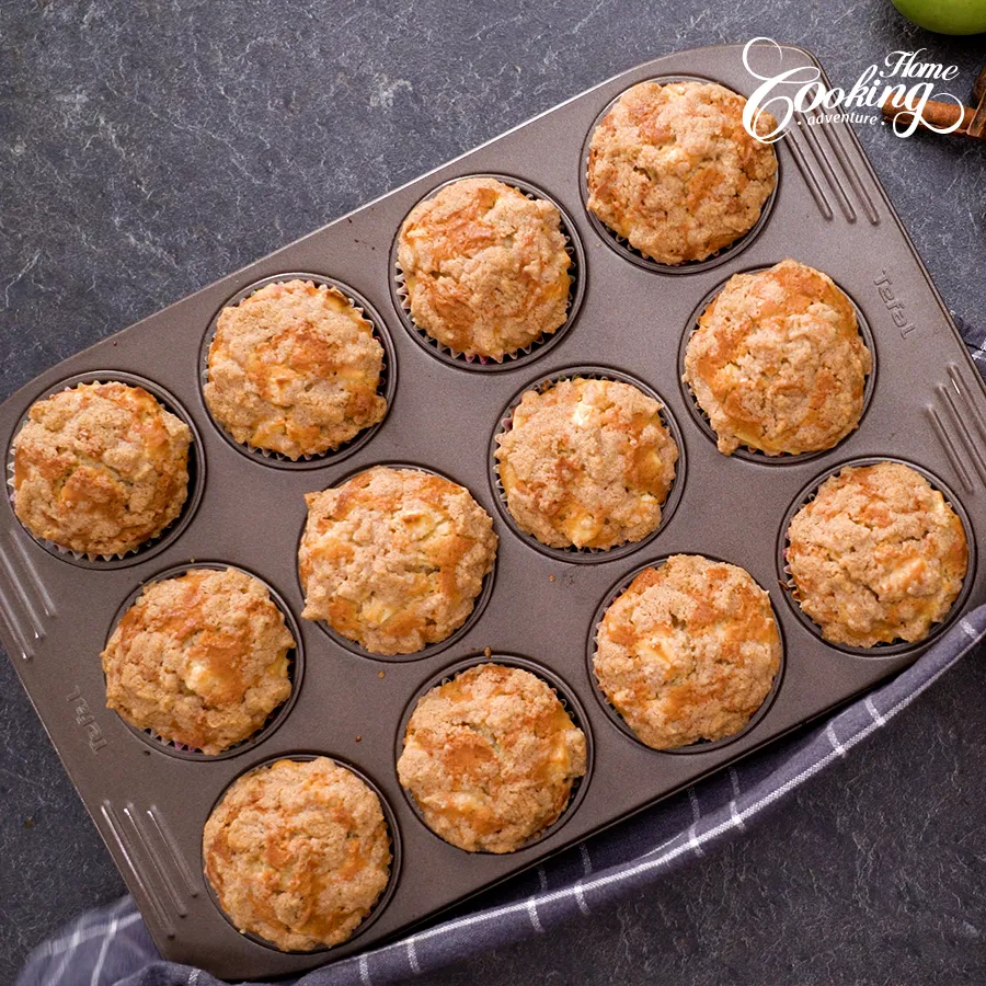 Apple Crumble Muffins - step13