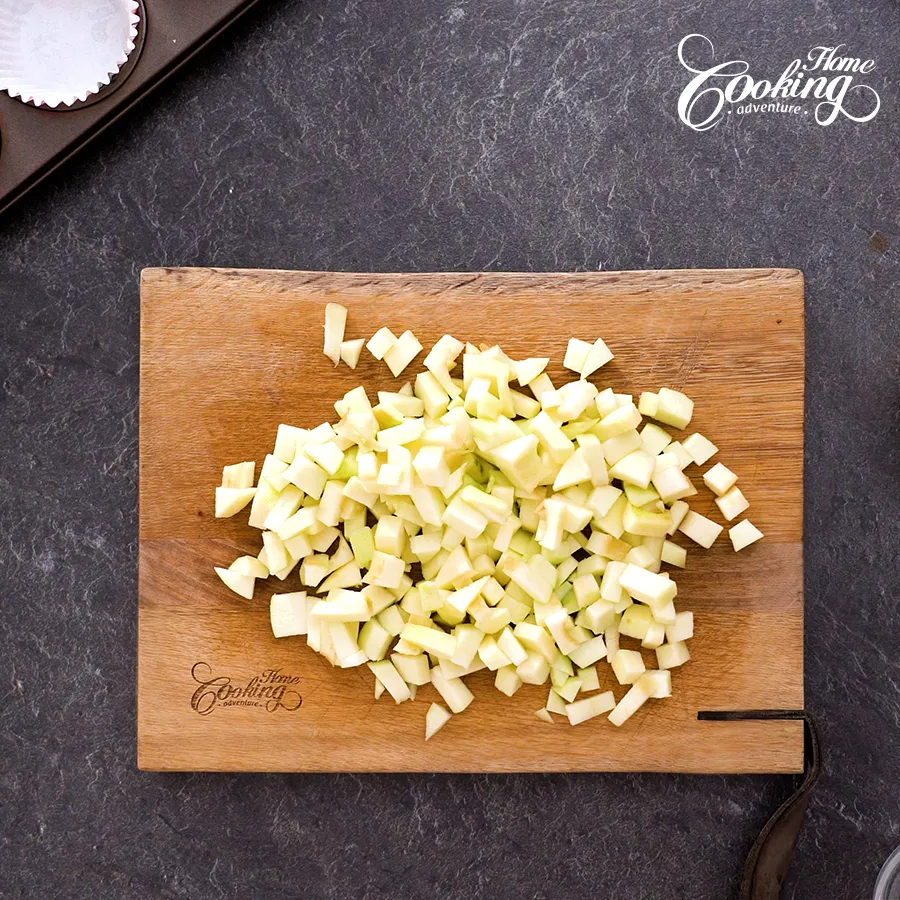 Apple Crumble Muffins - step 2