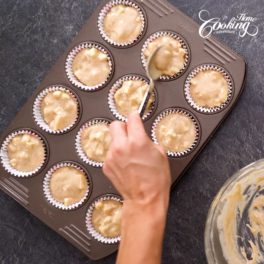 Apple Crumble Muffins - step9