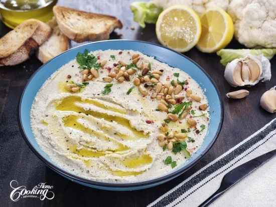 Roasted Cauliflower Hummus