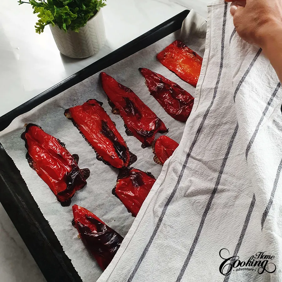 Homemade Roasted Red Peppers-step4