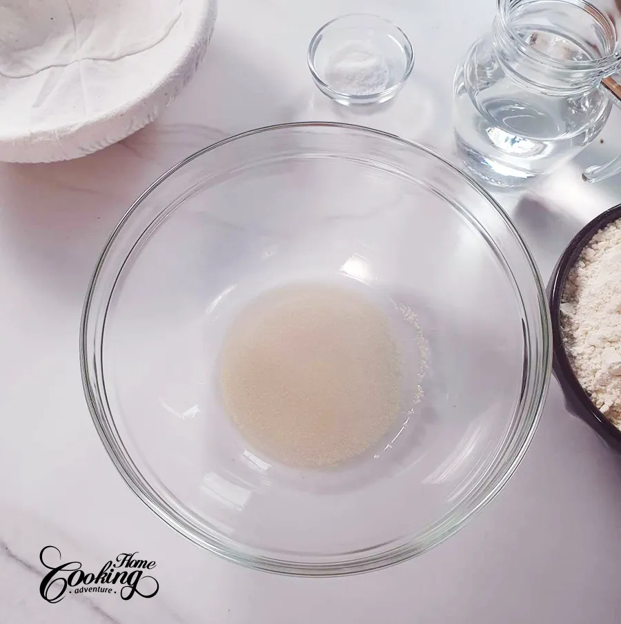 easy no-knead bread step1