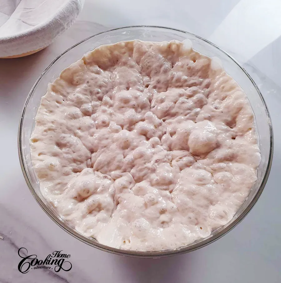 easy no-knead bread step 5