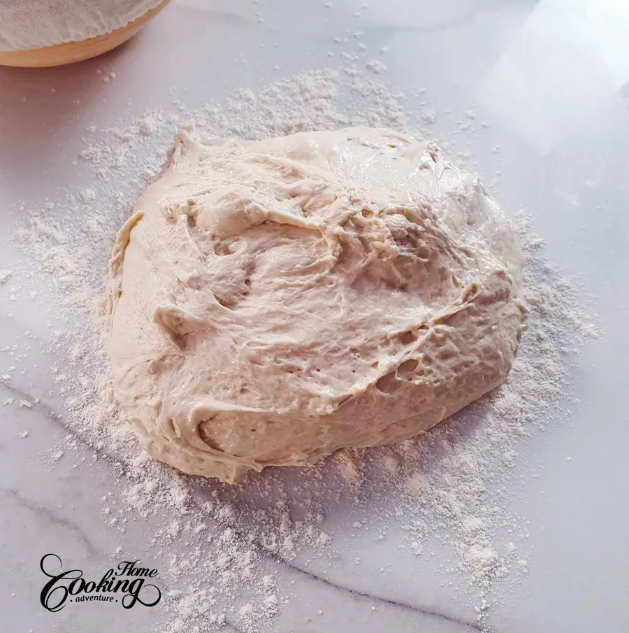 easy no-knead bread step 6