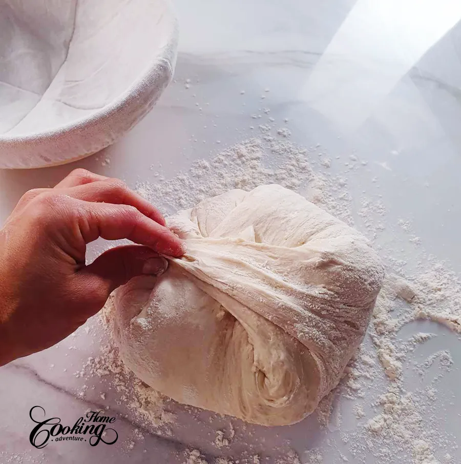 easy no-knead bread step 7