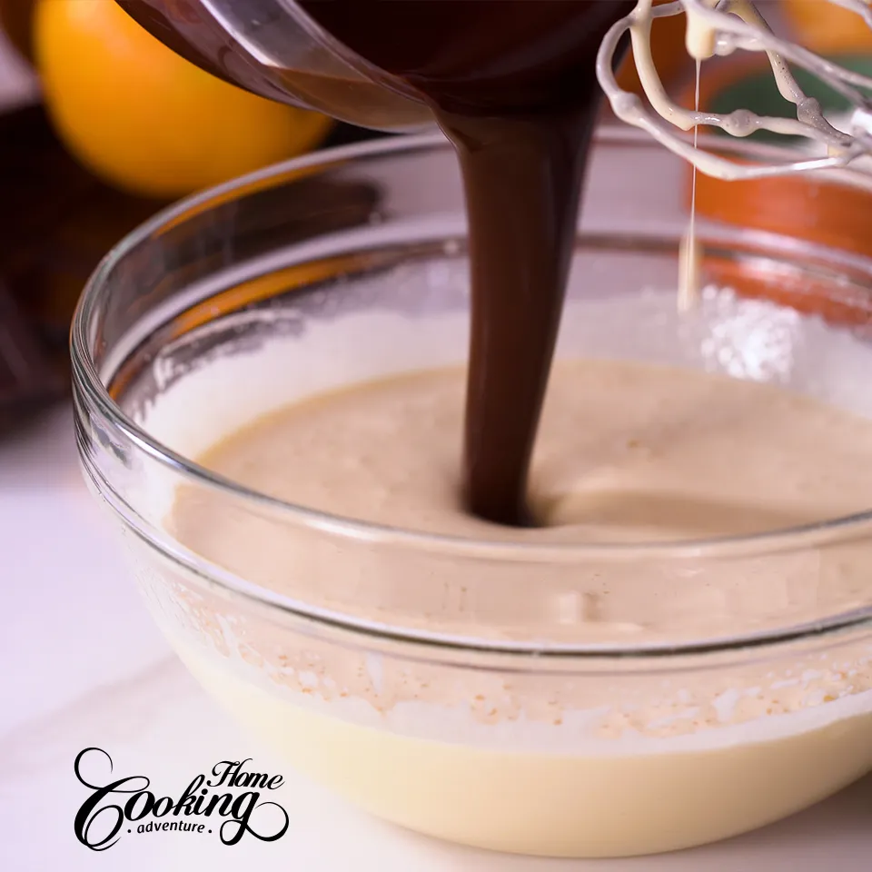 Chocolate Cranberry Cake - add chocolate