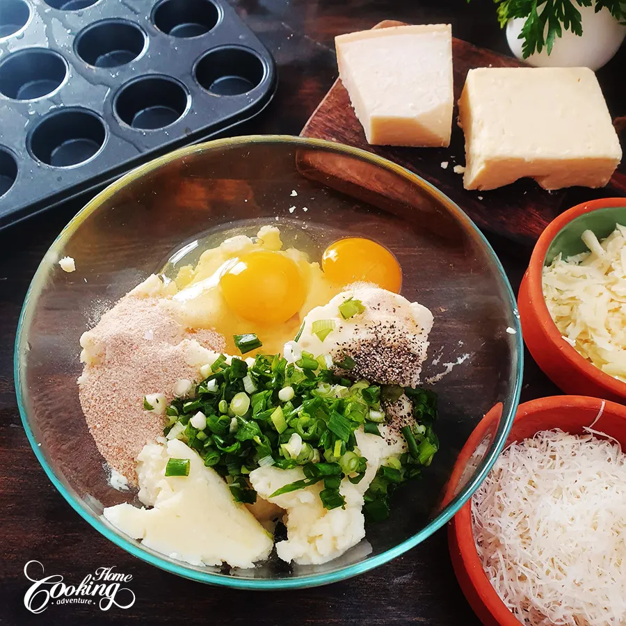 Leftover Mashed Potato Puffs - step2