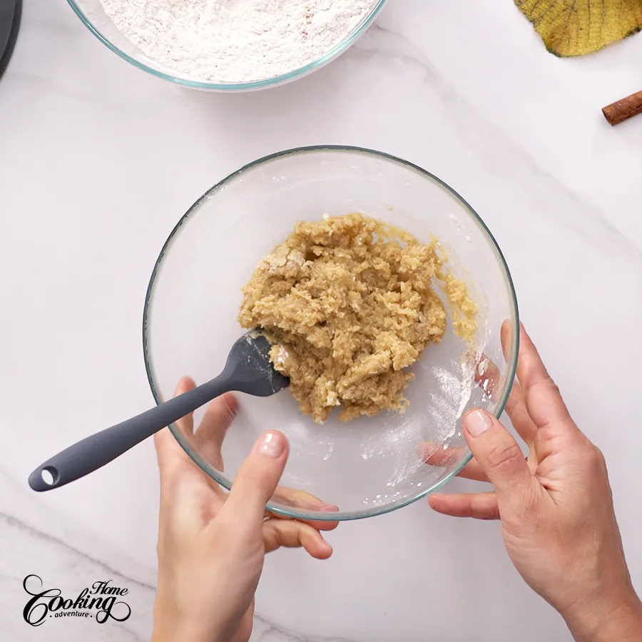 Pumpkin Cream Cheese Crumb Cake - prepare the crumble step3