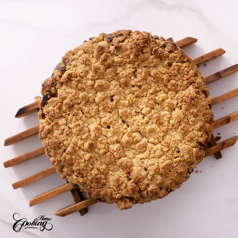 Pumpkin Cream Cheese Crumb Cake - bake the cake - step 16