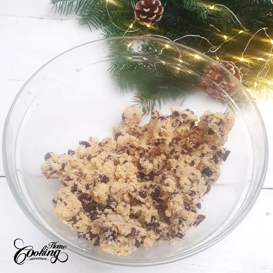 Chocolate Cranberry Sugar Cookies - step6