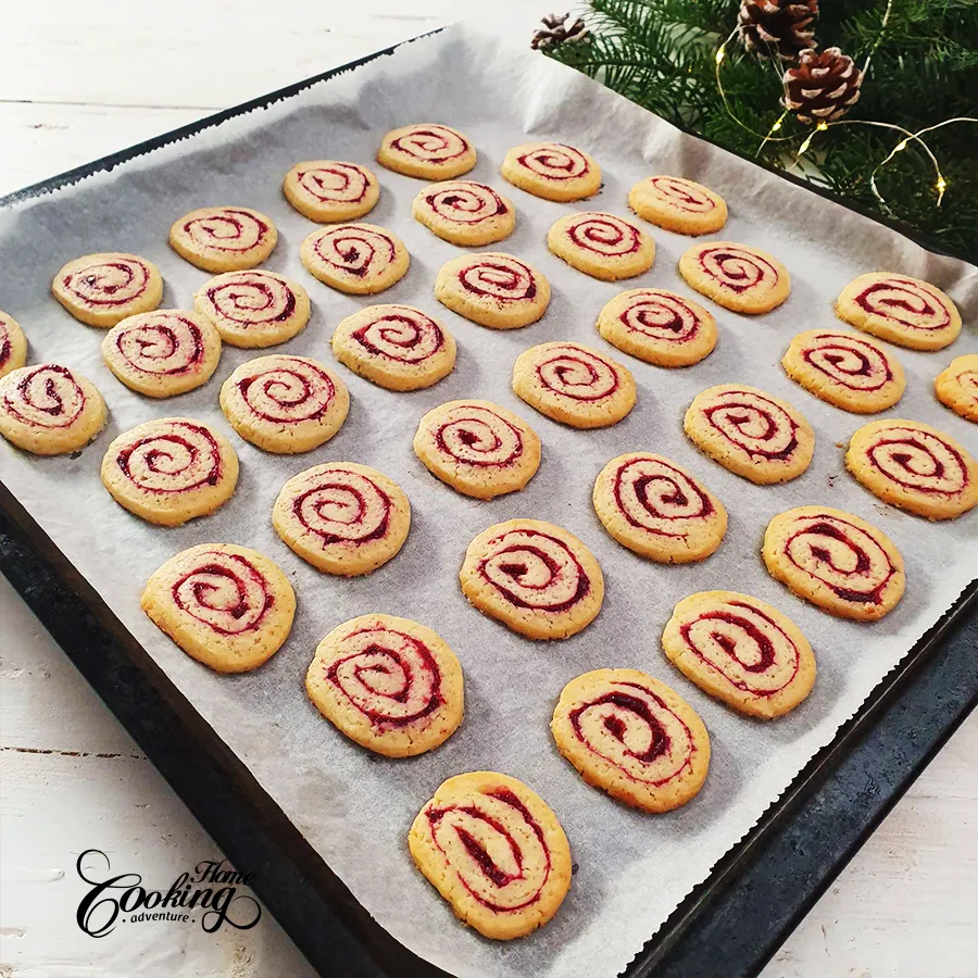 Cranberry Pinwheel Cookies - step-20