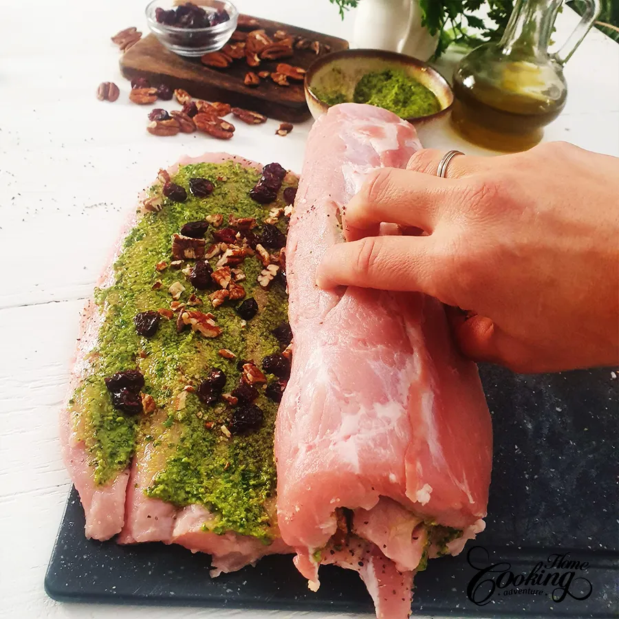 Stuffed Pork Loin - step16