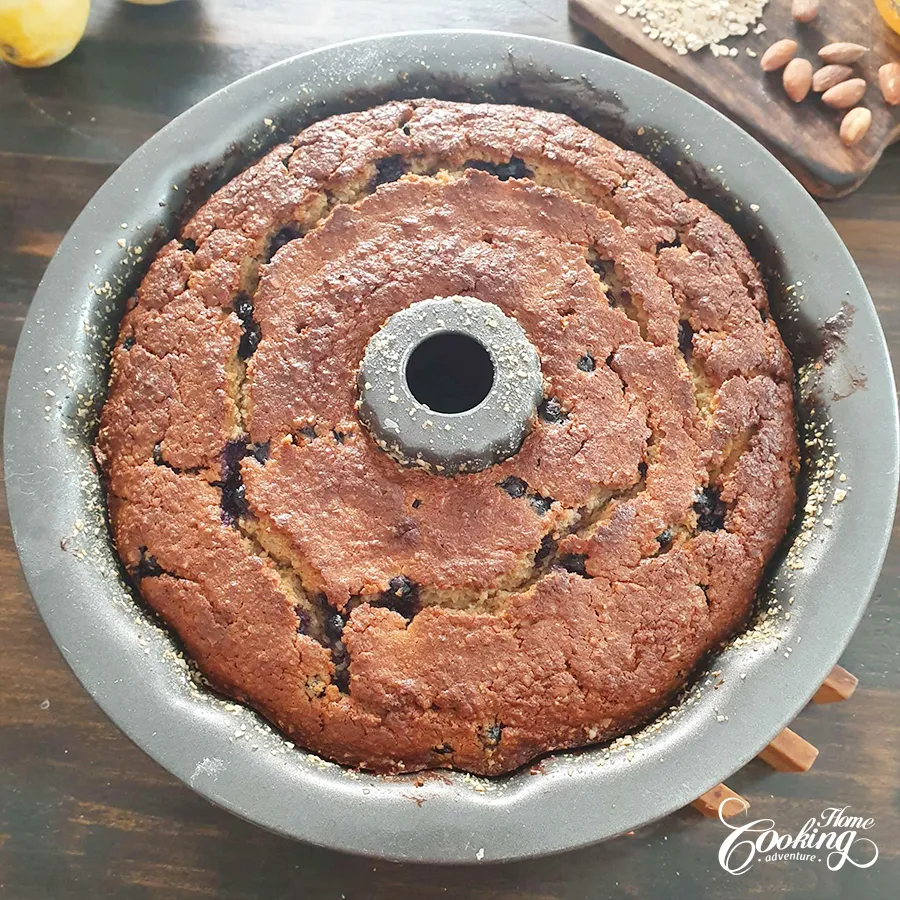 Gluten-Free Blueberry Lemon Bundt Cake - step11