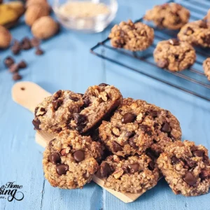 Healthy Banana Oatmeal Cookies