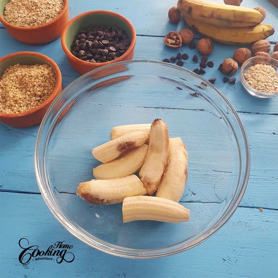 Healthy Banana Oatmeal Cookies - steps1