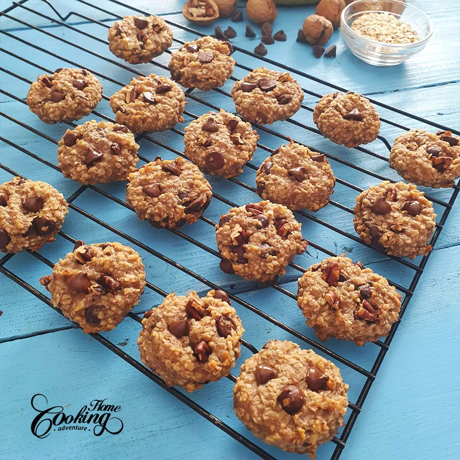 Healthy Banana Oatmeal Cookies - steps13
