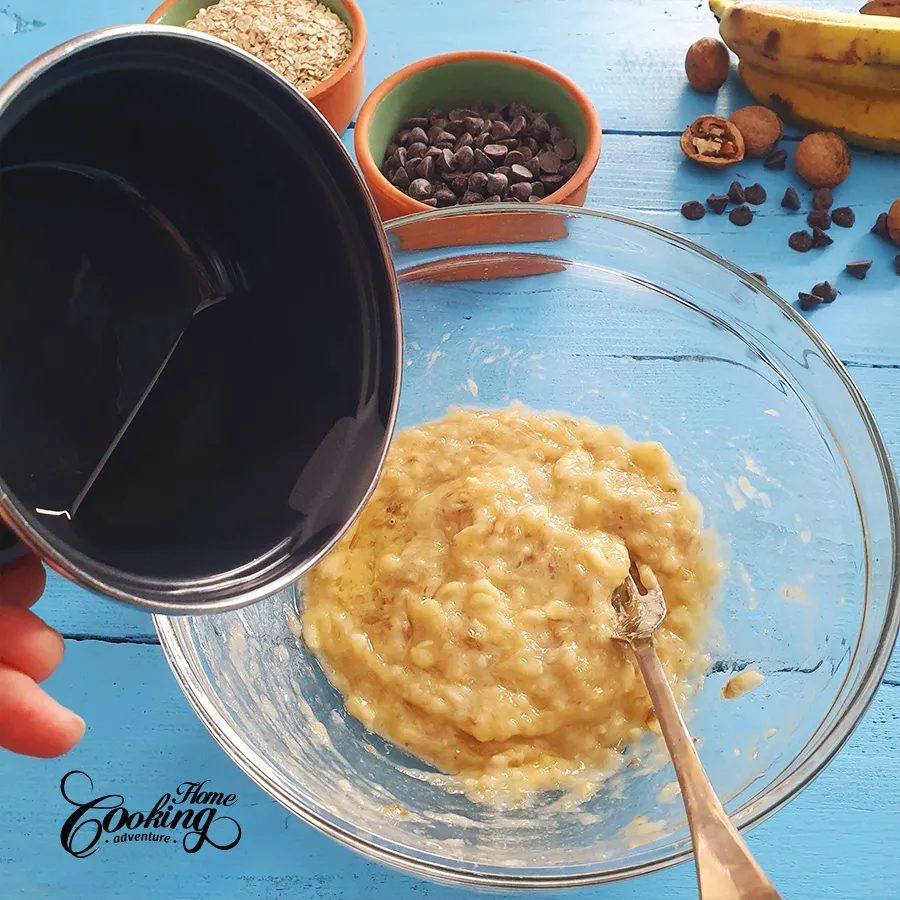 Healthy Banana Oatmeal Cookies - steps3