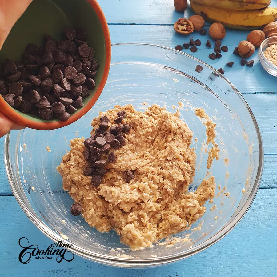 Healthy Banana Oatmeal Cookies - steps6
