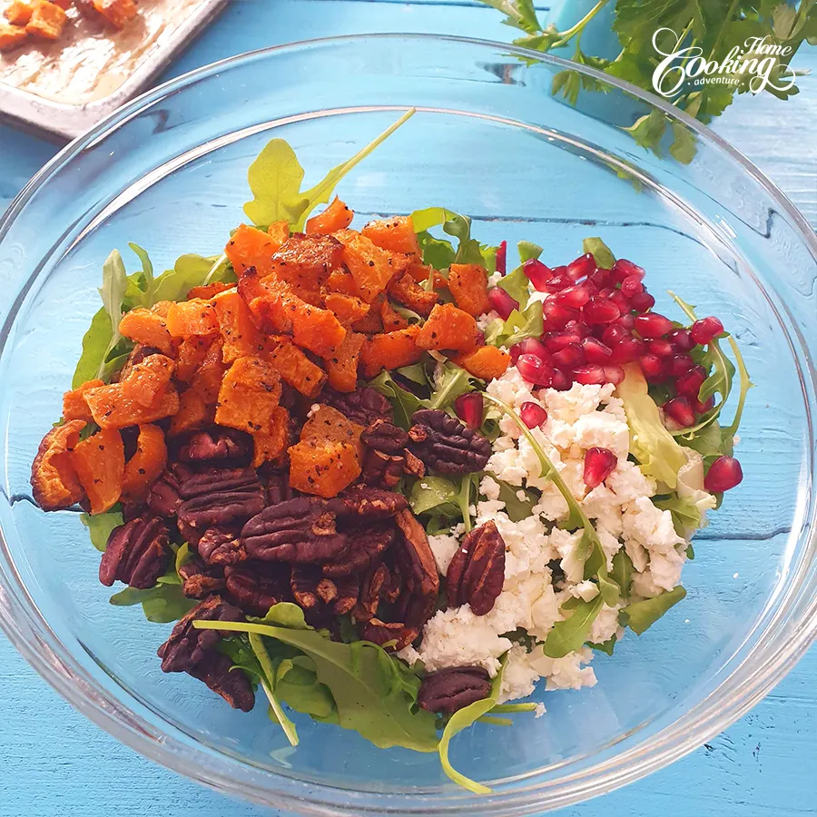 Roasted Butternut Squash Salad - step11