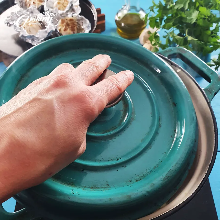 Roasted Garlic Cream Soup - step9