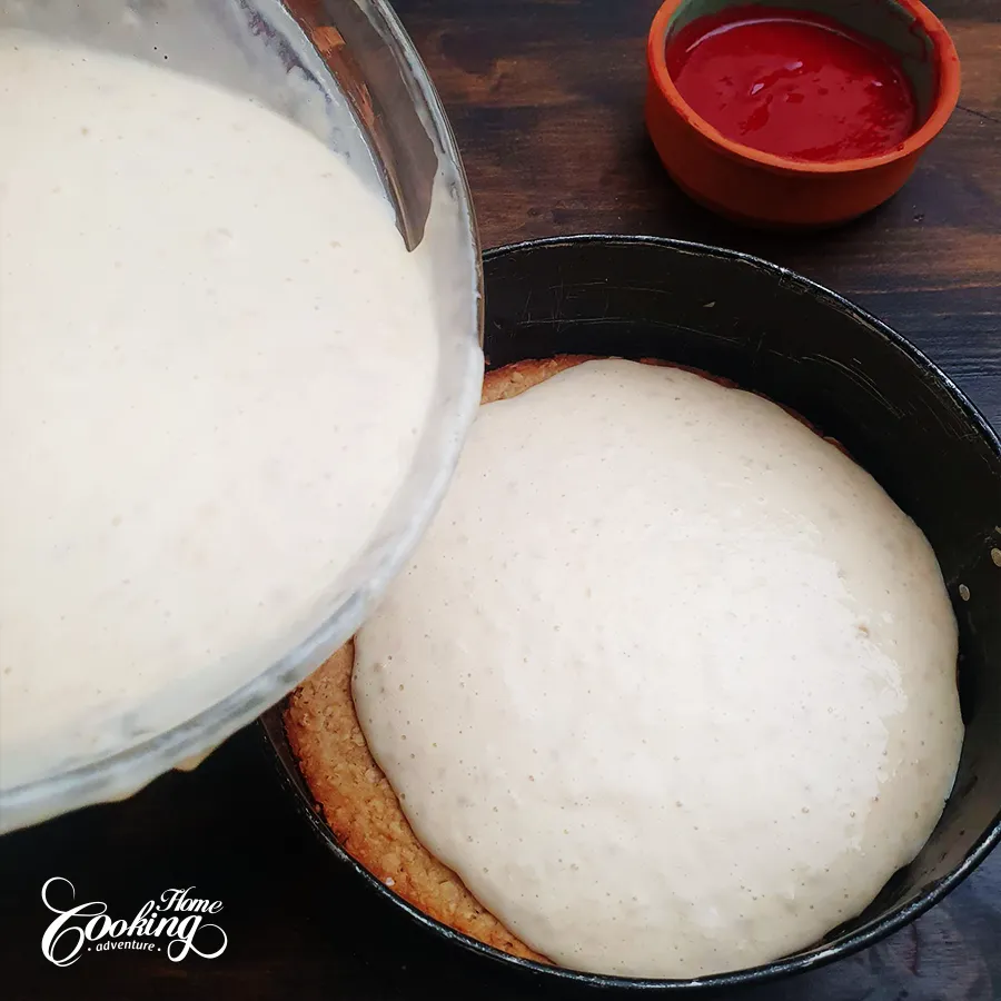 Banana Raspberry Yogurt Cheesecake Recipe-step15