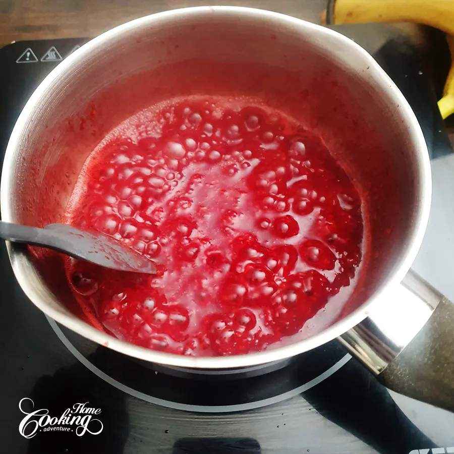 Banana Raspberry Yogurt Cheesecake Recipe-step7