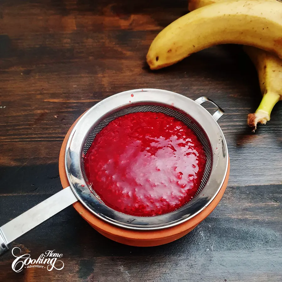 Banana Raspberry Yogurt Cheesecake Recipe-step8